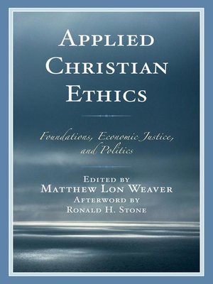 cover image of Applied Christian Ethics
